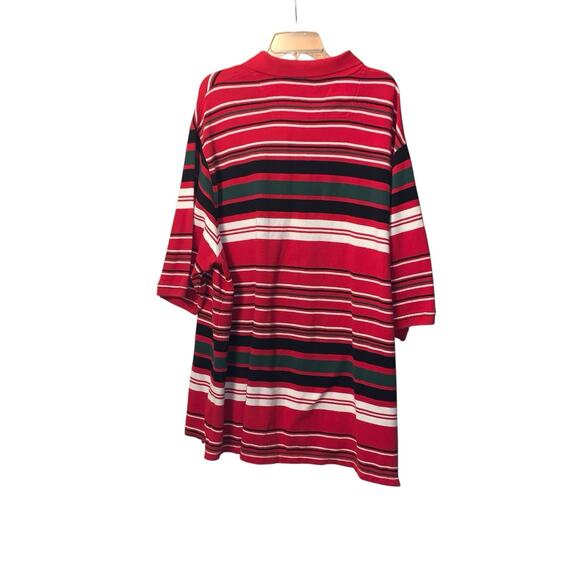 Sean John Men’s Sz XXL Polo Shirt Red Striped - Picture 4 of 13